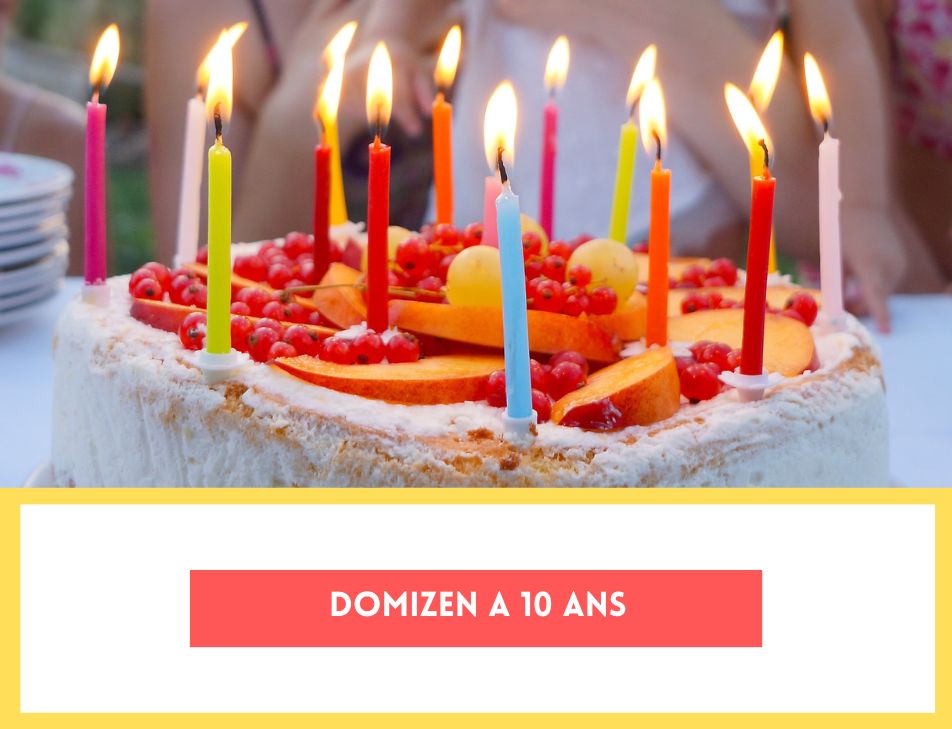 10 ans de domizen