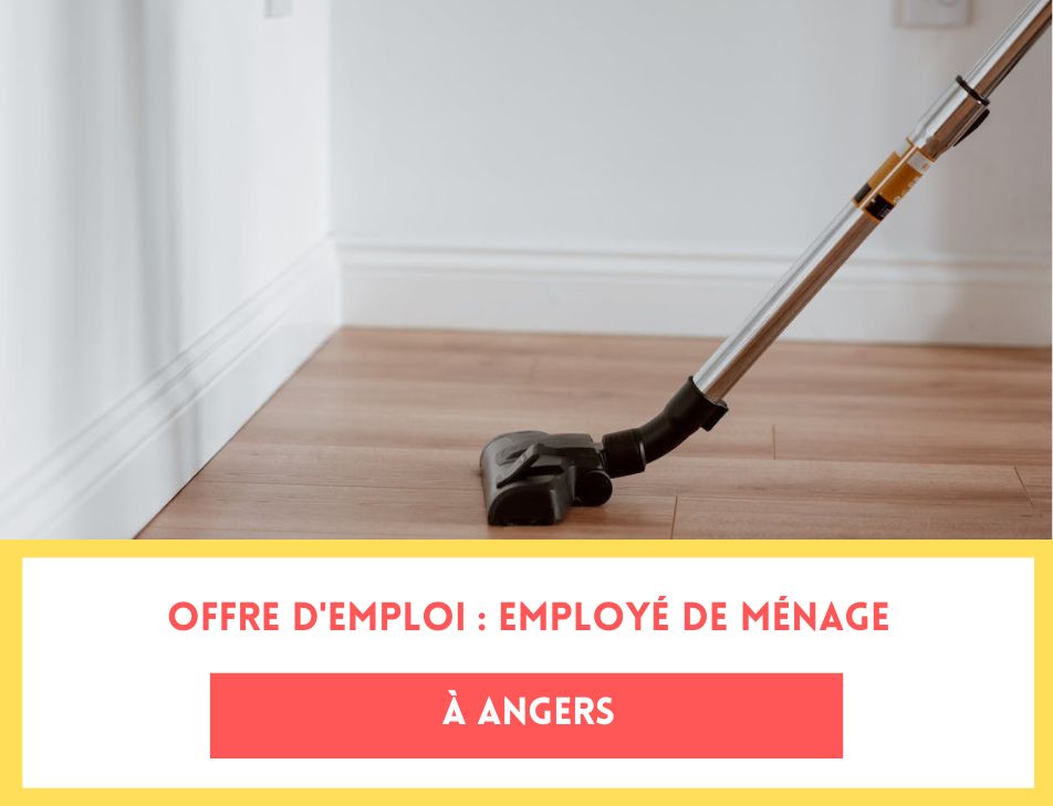 Image de Offre d'emploi : employé de ménage à Angers chez Domizen